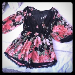Floral romper